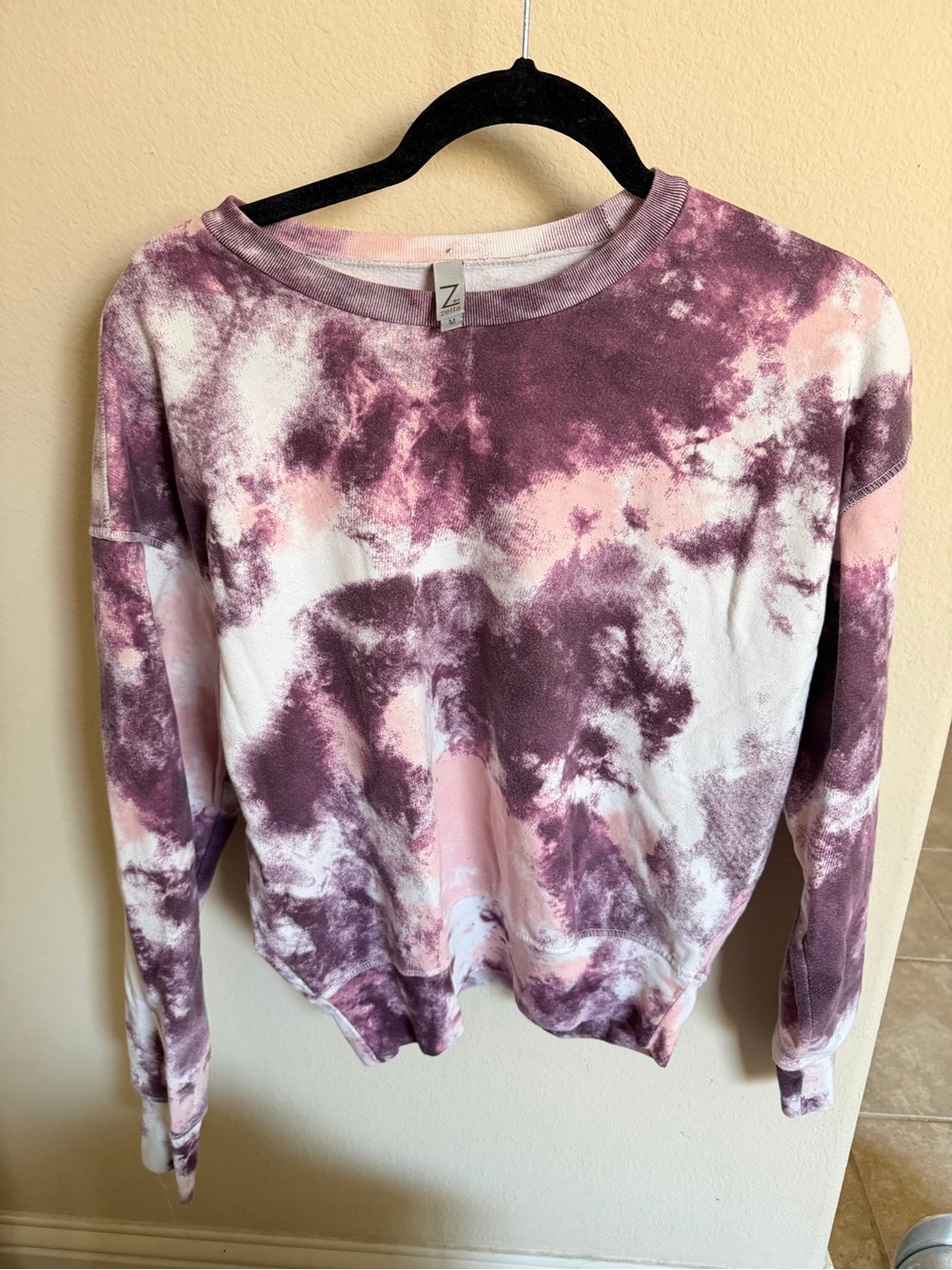 Z By Zella Tie-Dye Crewneck Sweatshirt / Pullover -Size medium
